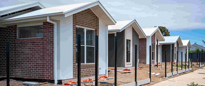 Housing renewal progress in Seaton 