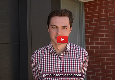 Select image to play video and hear from our affordable home buyer speak about his experience with the Affordable Homes Initiative at his home in Seacombe Gardens