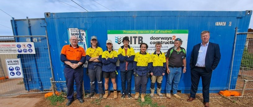 Doorways2Construction apprentices as part of the Employment Pathways Program