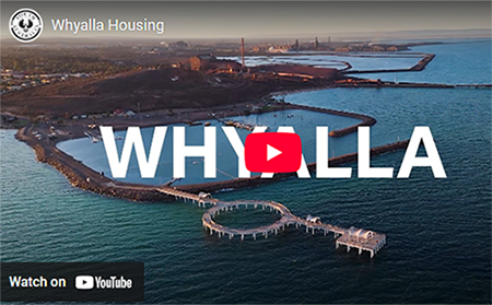 Select image to play video - Building public housing in Whyalla