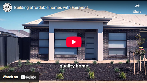 Select image to watch video on Building affordable homes with Fairmont