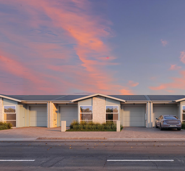 Render of The Strand housing development at Brahma Lodge
