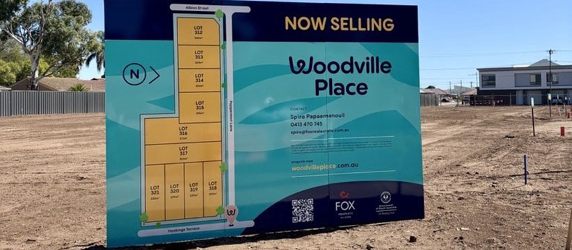 Woodville Place now selling, Stage 3A land release