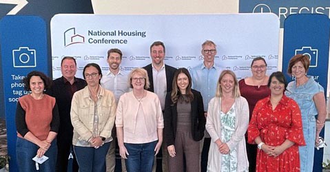 SA Housing Trust Chief Executive and Executives at the National Housing Conference.