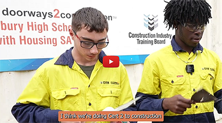 Select image to play video, Doorways2Construction apprentices sharing their story