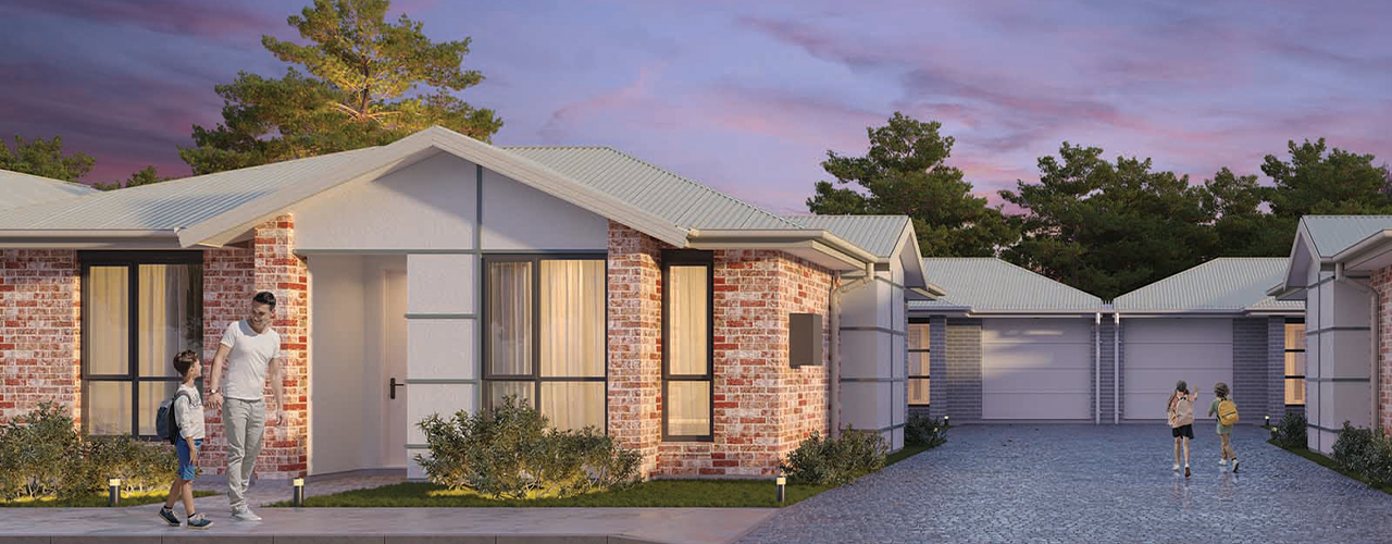 Render of housing development at Dunorlan Road Edwardstown Render of housing development at Dunorlan Road Edwardstown