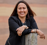 Photo of April Lawrie Aboriginal Advisory Committee member