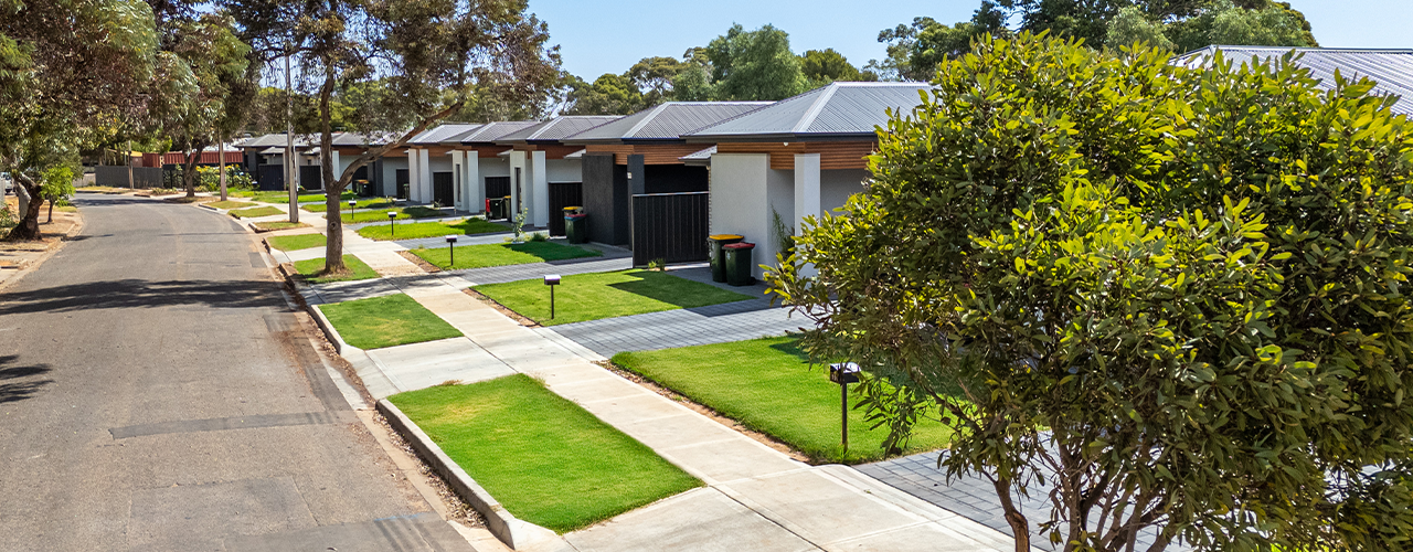 Sunfields housing development at Davoren Park