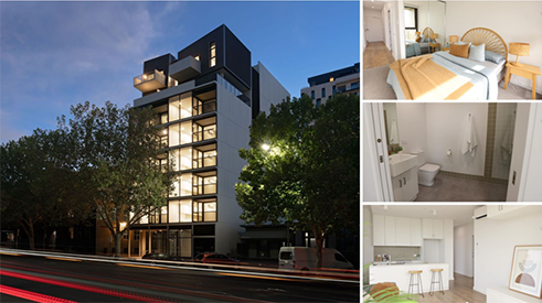 City housing development offering 24 affordable long term rental accommodation