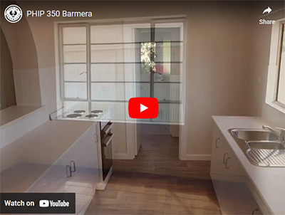 Select image to watch Barmera home undergoing renovations