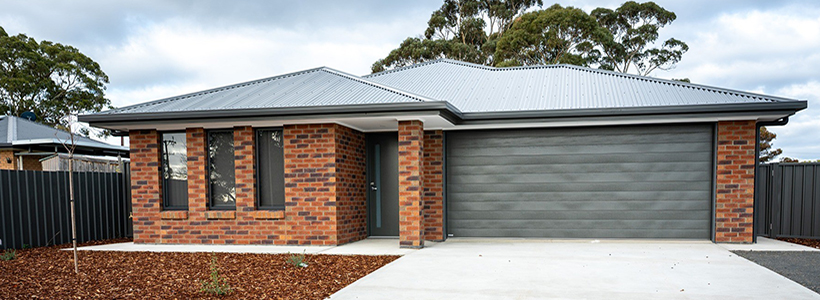 New affordable homes in Bordertown.
