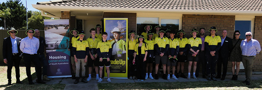 Doorways 2 Construction (D2C) graduating students