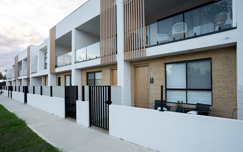 Affordable housing delivered by Unity Housing at Henley Beach South Affordable housing delivered by Unity Housing at Henley Beach South